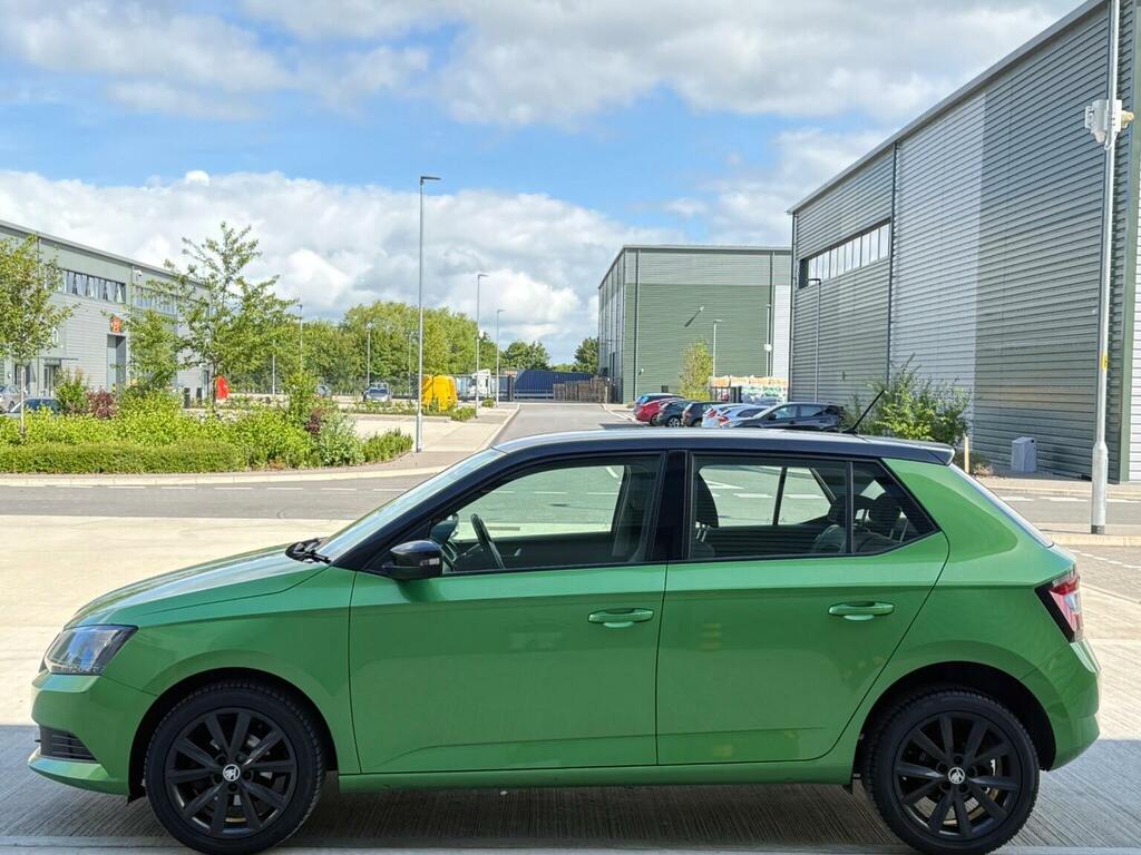 Skoda Fabia Hatchback 1.2 Tsi Colour Edition Euro 6 Ss CF17XLD Green #6