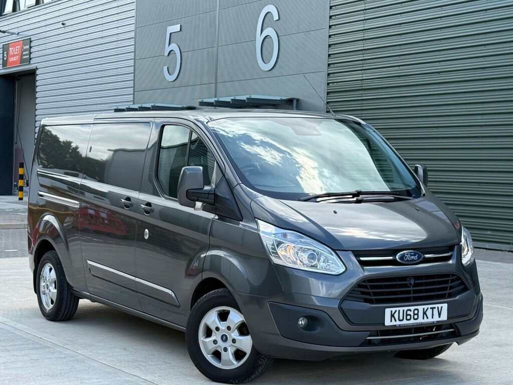 Ford Transit Custom Panel Van 2.0 Tdci 310 Limited L2 H2 201868 Grey