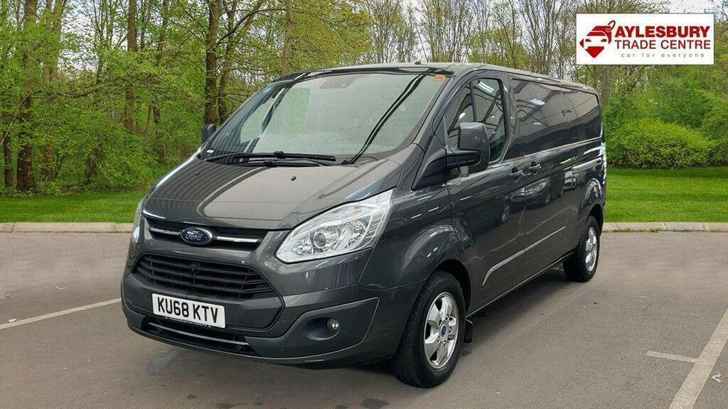 Ford Transit Custom Panel Van 2.0 Tdci 310 Limited L2 H2 201868 KU68KTV Grey #2