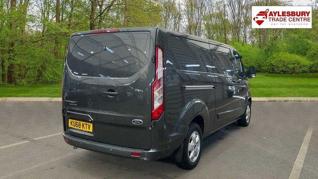 Ford Transit Custom Panel Van 2.0 Tdci 310 Limited L2 H2 201868 KU68KTV Grey #4