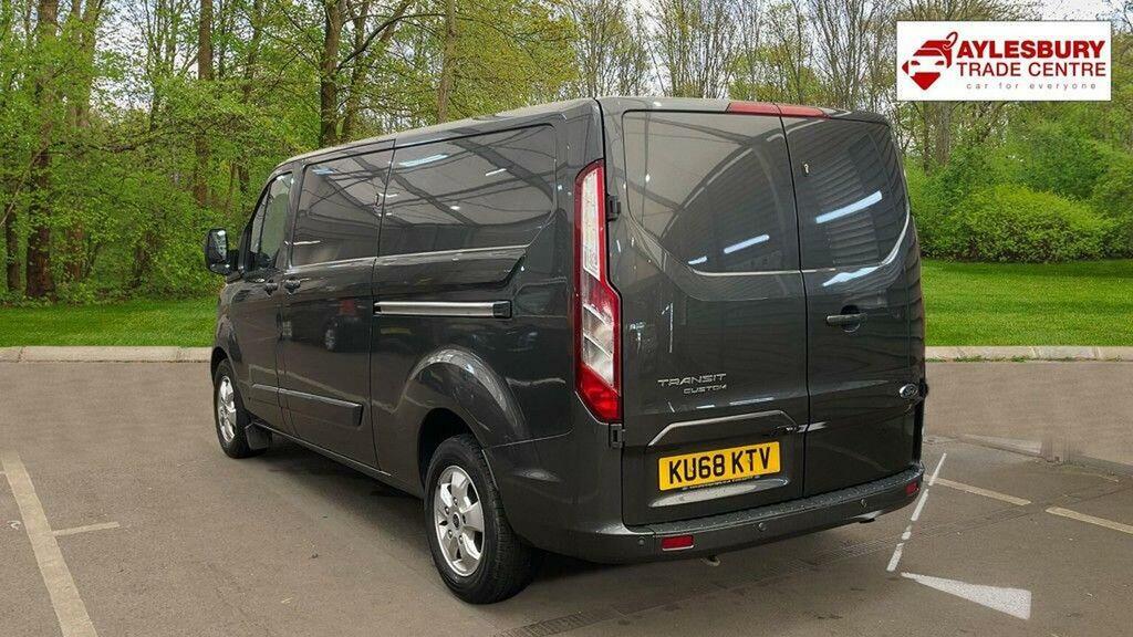 Ford Transit Custom Panel Van 2.0 Tdci 310 Limited L2 H2 201868 KU68KTV Grey #3