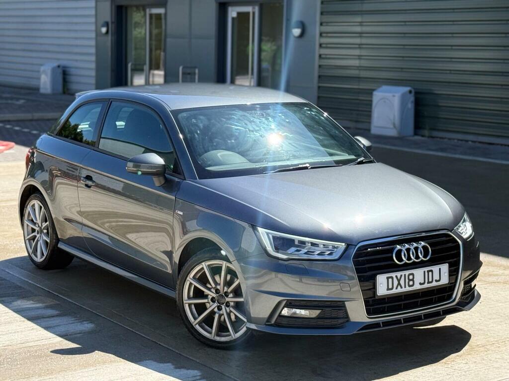Audi A1 Hatchback 1.4 Tfsi S Line Euro 6 Ss Nav DX18JDJ Grey #4