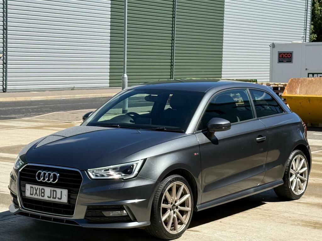 Audi A1 Hatchback 1.4 Tfsi S Line Euro 6 Ss Nav DX18JDJ Grey #6