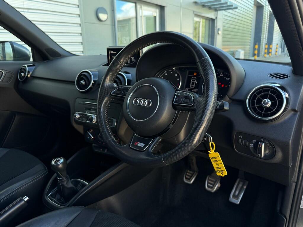 Audi A1 Hatchback 1.4 Tfsi S Line Euro 6 Ss Nav DX18JDJ Grey #2