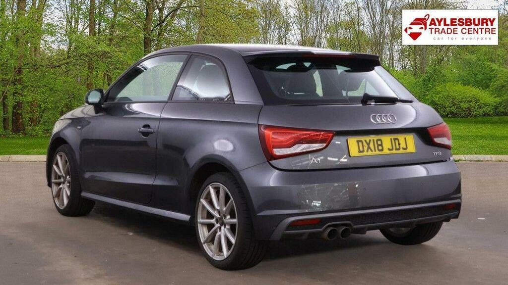Audi A1 Hatchback 1.4 Tfsi S Line Euro 6 Ss Nav DX18JDJ Grey #3