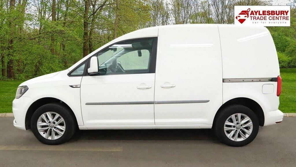 Volkswagen Caddy 2.0 Tdi C20 Bluemotion Tech Highline Swb Euro 6 S White #6