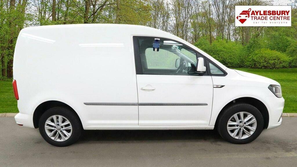 Volkswagen Caddy 2.0 Tdi C20 Bluemotion Tech Highline Swb Euro 6 S White #5