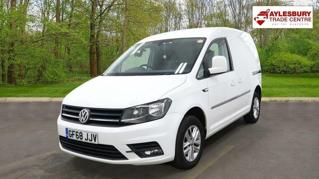 Volkswagen Caddy 2.0 Tdi C20 Bluemotion Tech Highline Swb Euro 6 S White #2