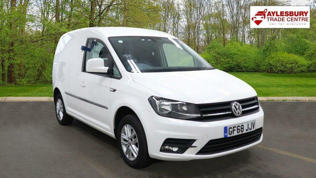 Volkswagen Caddy 2.0 Tdi C20 Bluemotion Tech Highline Swb Euro 6 S White