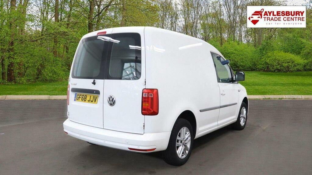 Volkswagen Caddy 2.0 Tdi C20 Bluemotion Tech Highline Swb Euro 6 S White #4