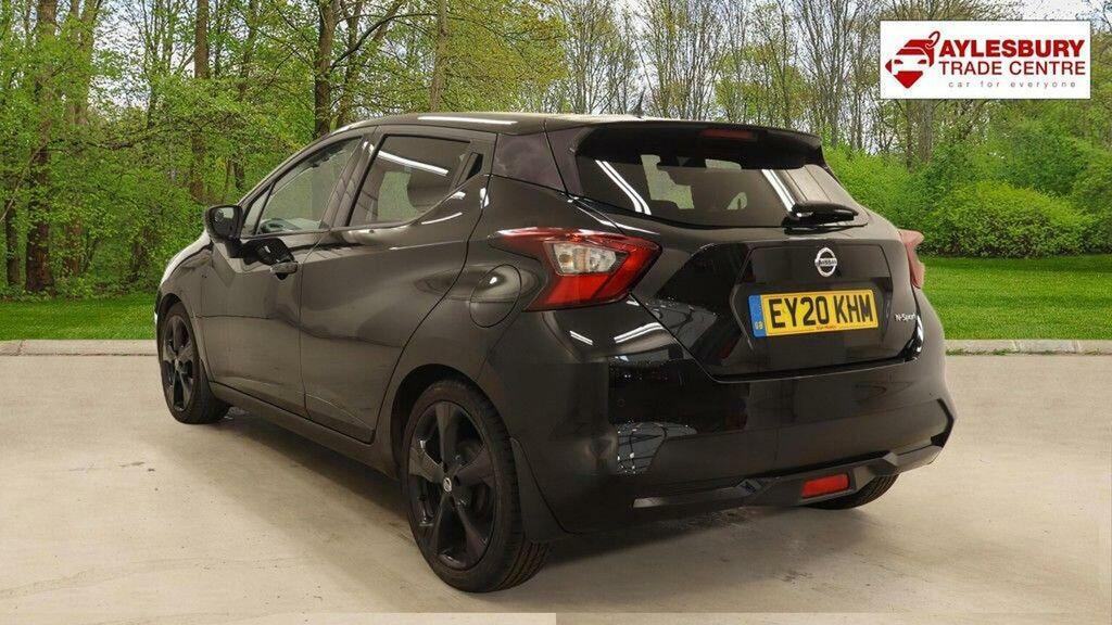 Nissan Micra 1.0 Ig-t N-sport Xtron Euro 6 Ss Black #3