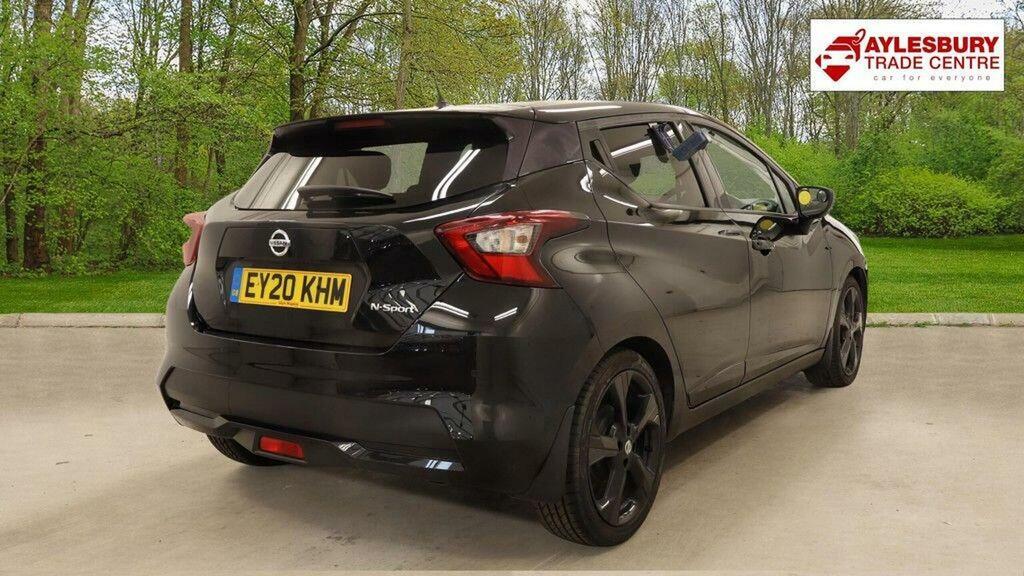 Nissan Micra 1.0 Ig-t N-sport Xtron Euro 6 Ss Black #4