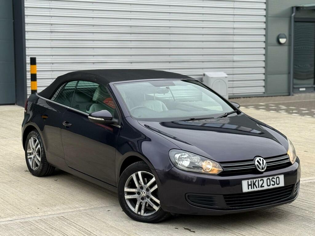Volkswagen Golf Convertible 1.6 Tdi Bluemotion Tech S Cabriolet Eu HK12OSO Purple #4