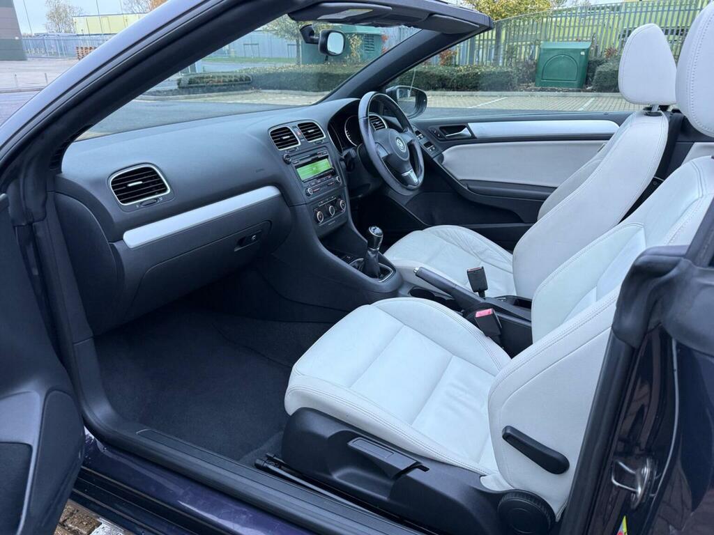 Volkswagen Golf Convertible 1.6 Tdi Bluemotion Tech S Cabriolet Eu HK12OSO Purple #2