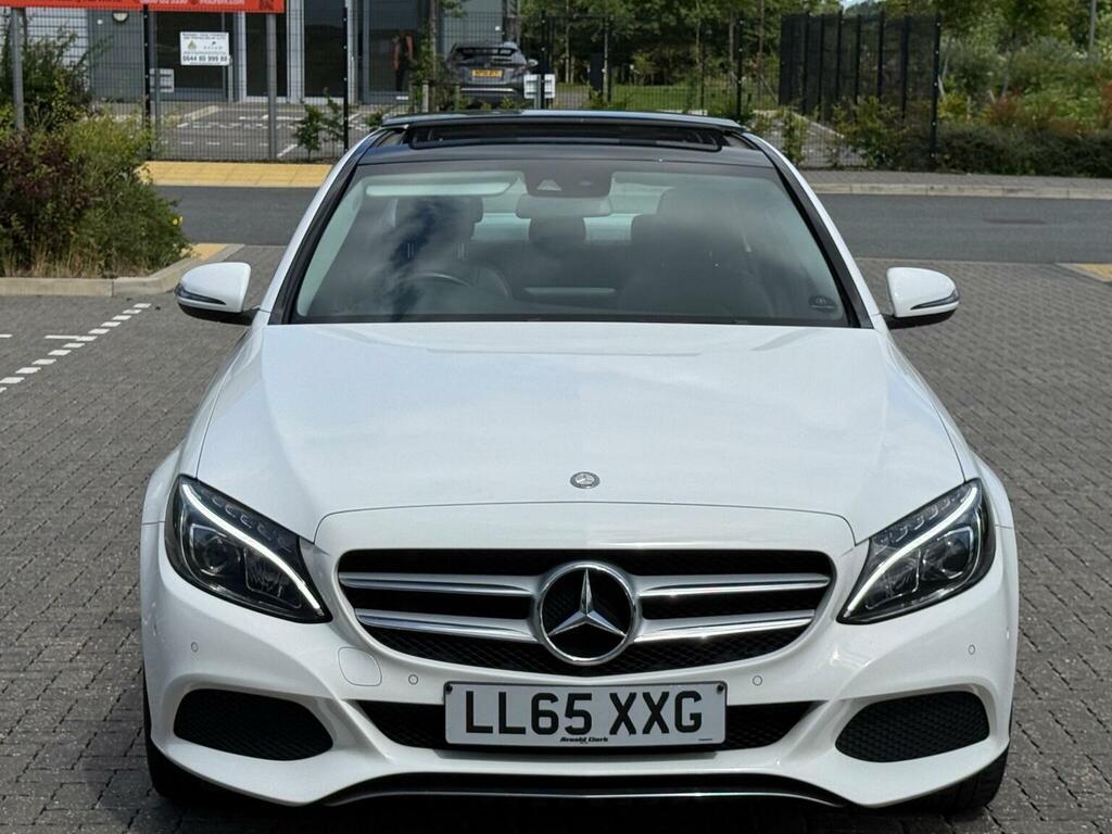 Mercedes-Benz C Class Saloon 2.1 C250d Sport Premium Plus 7G-tronic E LL65XXG White #5