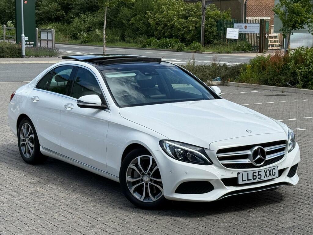 Mercedes-Benz C Class Saloon 2.1 C250d Sport Premium Plus 7G-tronic E LL65XXG White #4