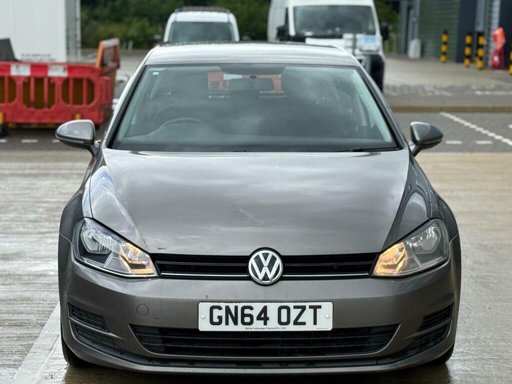 Volkswagen Golf Hatchback 1.6 Tdi Bluemotion Tech S Euro 5 Ss 5 GN64OZT Grey #3