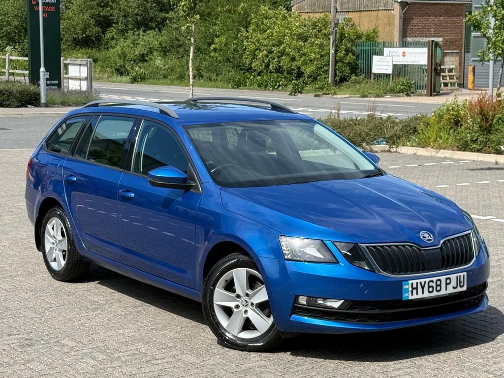 Skoda Octavia Estate 1.0 Tsi Se Dsg Euro 6 Ss 201868 HY68PJU Blue #4