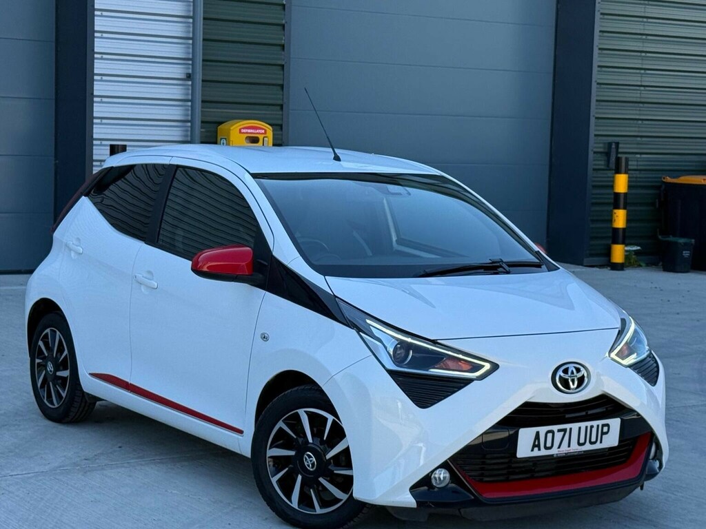 Toyota Aygo 1.0 Vvt-i X-trend X-shift Euro 6 Safety Sense White