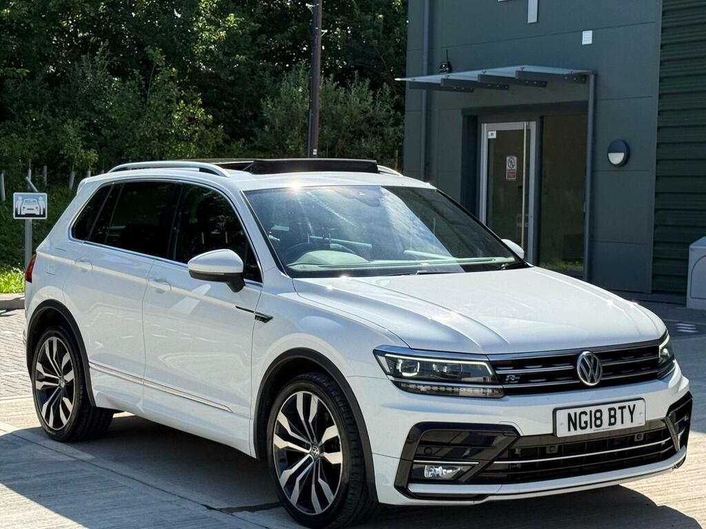 Volkswagen Tiguan Se Navigation White #15