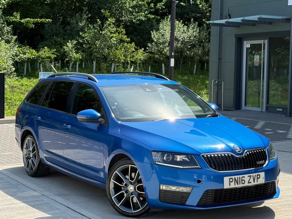 Skoda Octavia 2.0 Tdi Vrs Dsg Euro 6 Ss Snav Blue