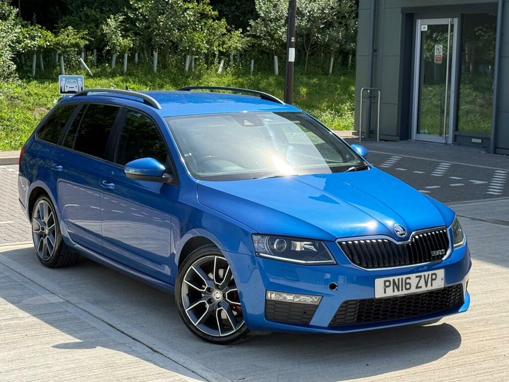 Skoda Octavia 2.0 Tdi Vrs Dsg Euro 6 Ss Snav Blue #4