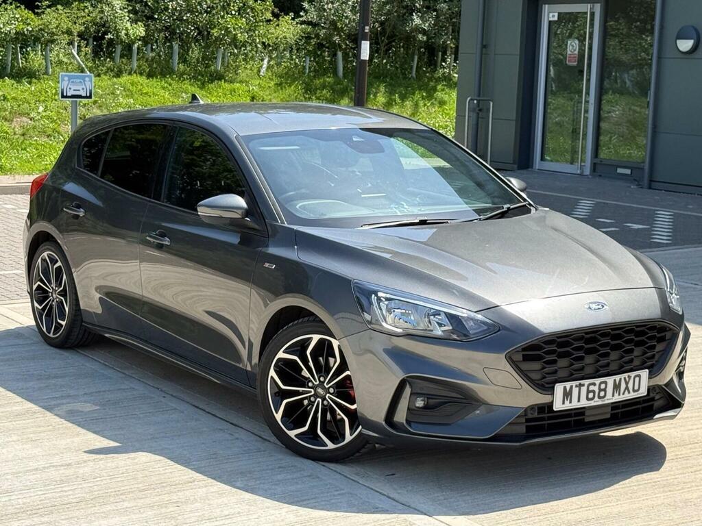 Ford Focus 1.0T Ecoboost St-line X Euro 6 Ss Grey #4