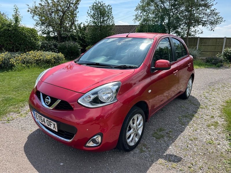 Nissan Micra Acenta Red #2
