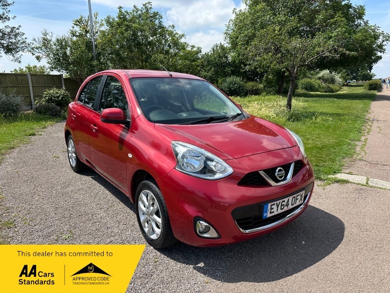 Nissan Micra Acenta Red