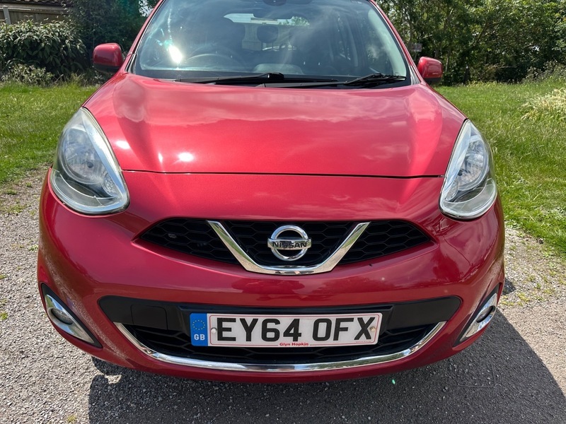 Nissan Micra Acenta Red #6