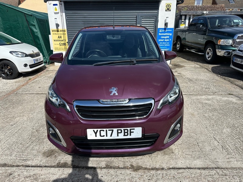 Peugeot 108 Allure Purple #5