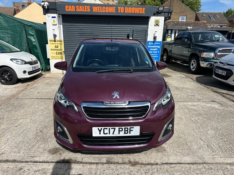 Peugeot 108 Allure Purple #4