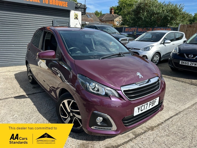 Peugeot 108 Allure Purple