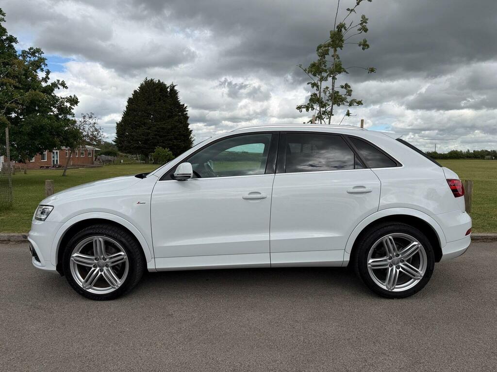 Audi Q3 2.0 Tdi S Line Plus S Tronic Quattro Euro 5 Ss White #6