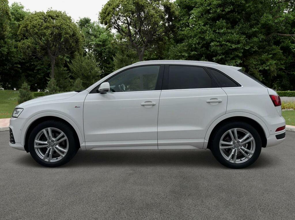 Audi Q3 2.0 Tdi S Line S Tronic Quattro Euro 6 Ss White #6