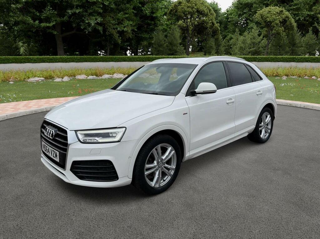 Audi Q3 2.0 Tdi S Line S Tronic Quattro Euro 6 Ss White #2
