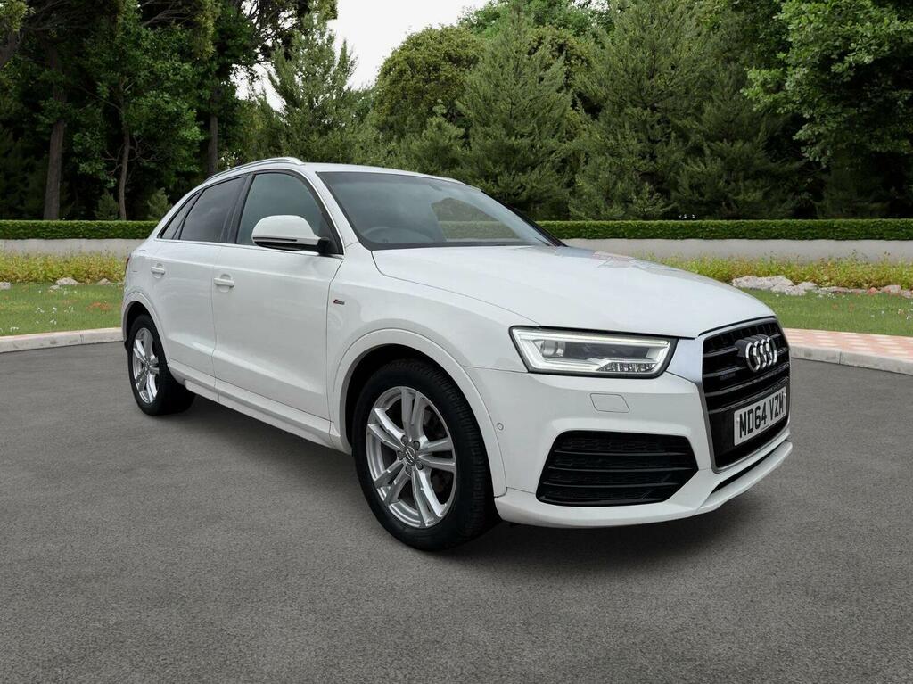 Audi Q3 2.0 Tdi S Line S Tronic Quattro Euro 6 Ss White #5