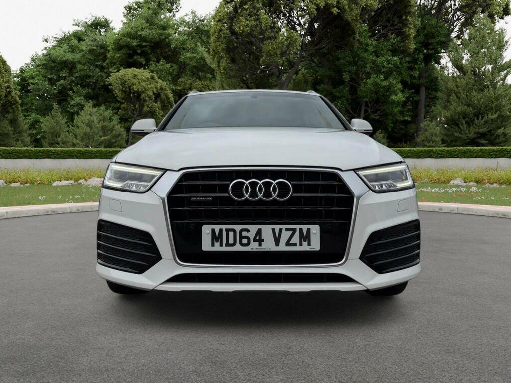 Audi Q3 2.0 Tdi S Line S Tronic Quattro Euro 6 Ss White #3