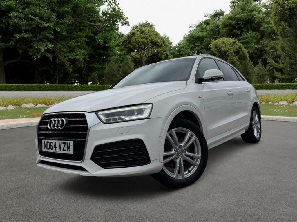 Audi Q3 2.0 Tdi S Line S Tronic Quattro Euro 6 Ss White
