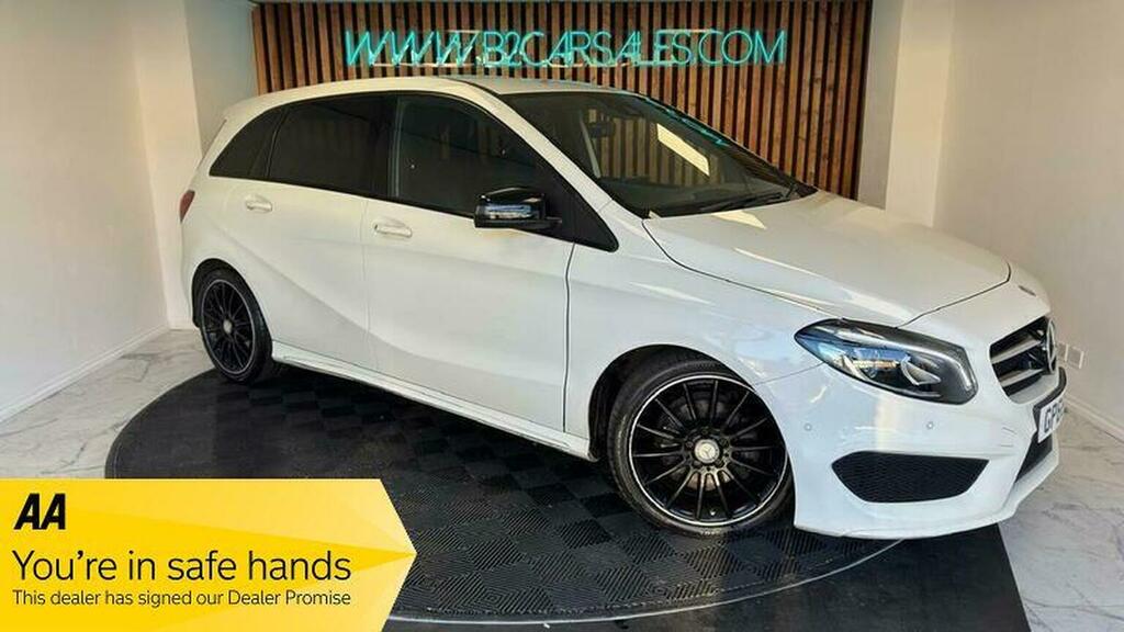 Mercedes-Benz B Class Mpv 2.1 B200d Amg Line Premium 7G-dct Euro 6 S White
