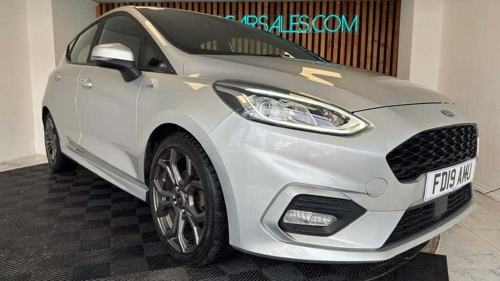 Ford Fiesta 1.0T Ecoboost St-line Euro 6 Ss Silver #2