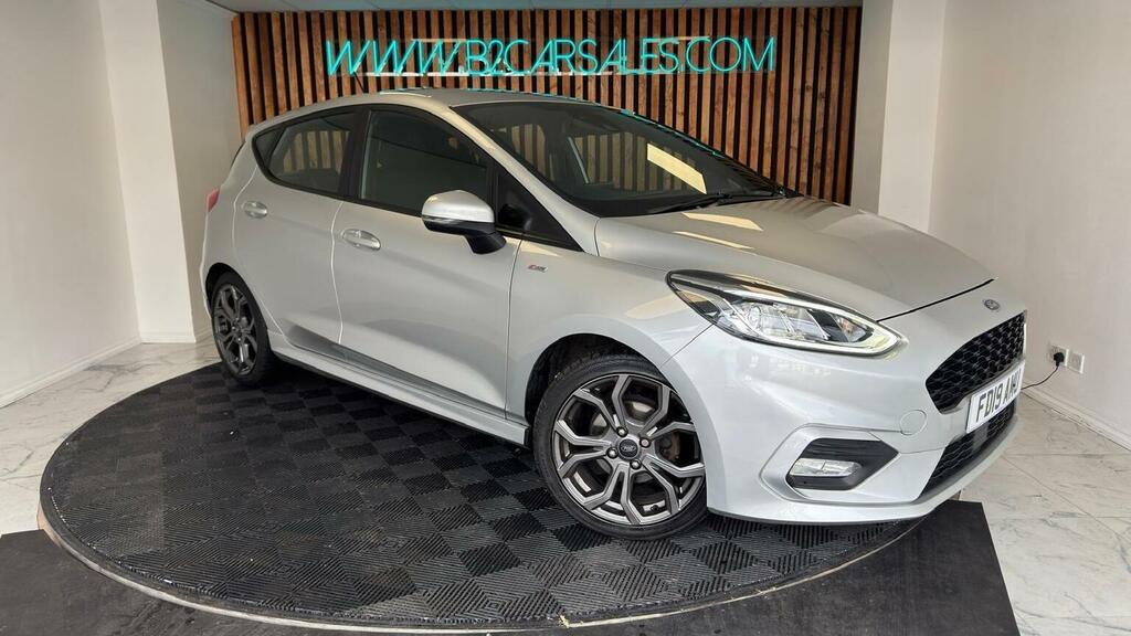 Ford Fiesta 1.0T Ecoboost St-line Euro 6 Ss Silver