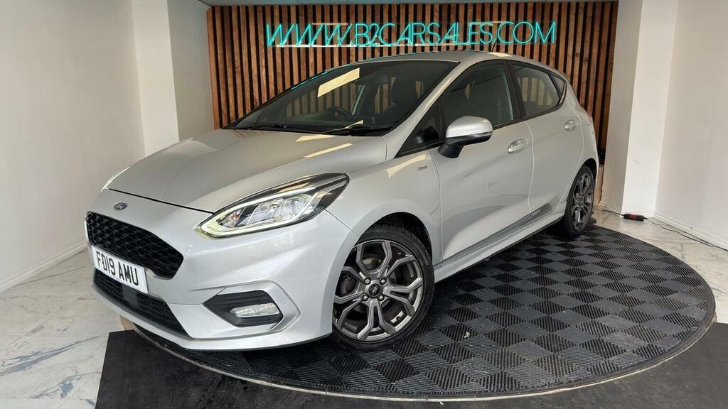 Ford Fiesta 1.0T Ecoboost St-line Euro 6 Ss Silver #5