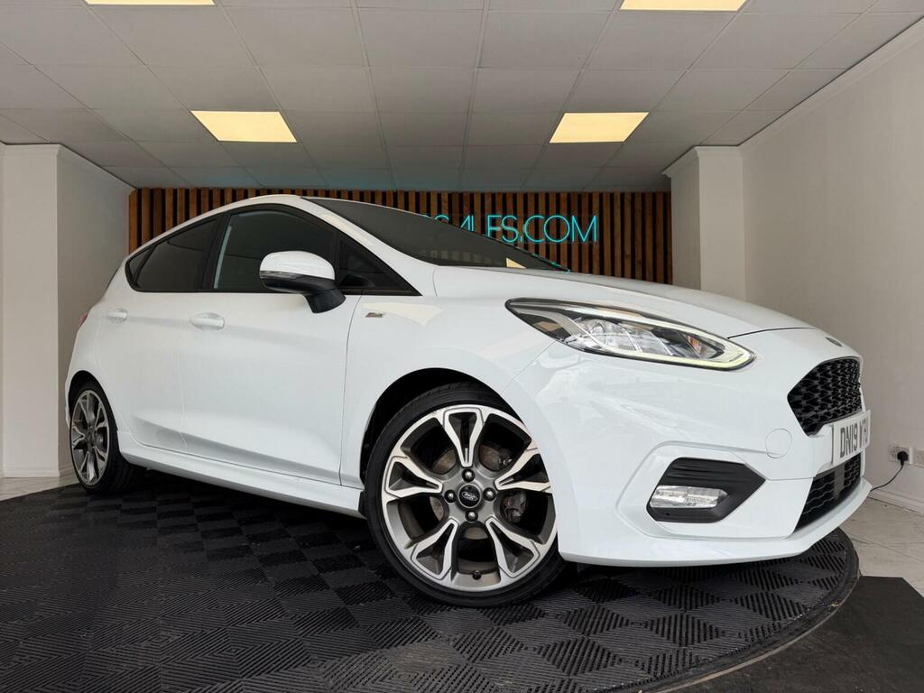 Ford Fiesta Hatchback 1.0T Ecoboost St-line Euro 6 Ss DN19WTU White #2
