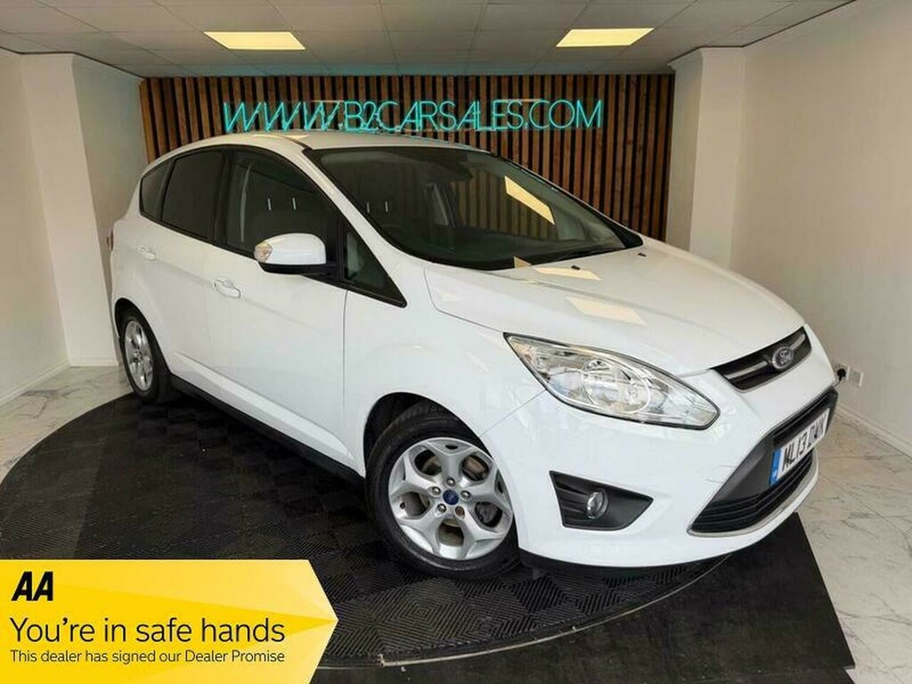 Ford C-Max Mpv 1.0T Ecoboost Zetec Euro 5 Ss 201313 White