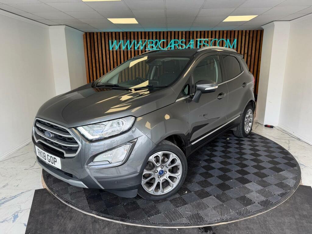 Ford Ecosport Suv 1.0T Ecoboost Titanium Euro 6 Ss RK18GOP Grey #5