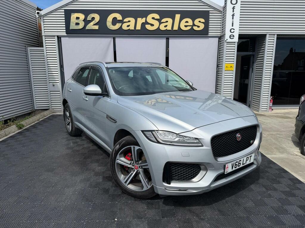 Jaguar F-Pace 3.0 D300 V6 S Awd Euro 6 Ss Silver