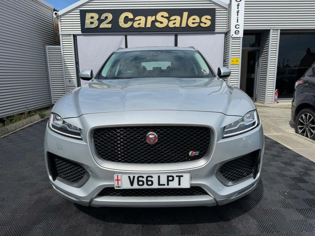 Jaguar F-Pace 3.0 D300 V6 S Awd Euro 6 Ss Silver #3