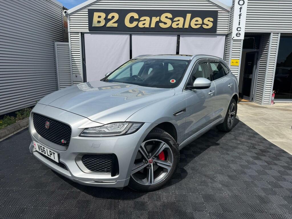 Jaguar F-Pace 3.0 D300 V6 S Awd Euro 6 Ss Silver #5