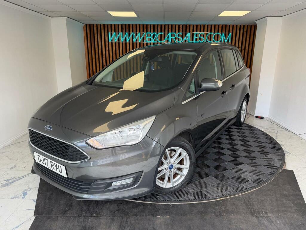Ford Grand C-Max Mpv 1.0T Ecoboost Zetec Euro 6 Ss 201717 GJ17RYU Grey #5